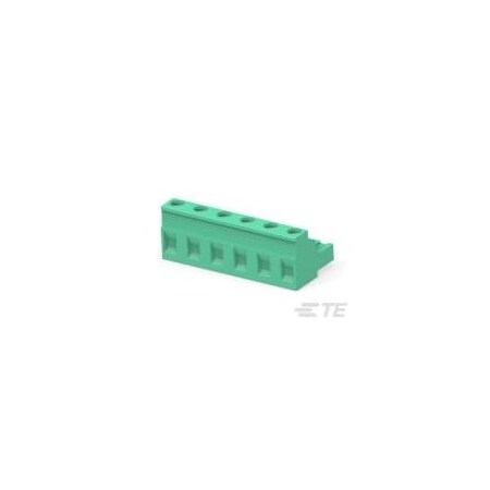 Te Connectivity 6 POS TERMI-BLOK R/A PLUG 7.62 796981-6